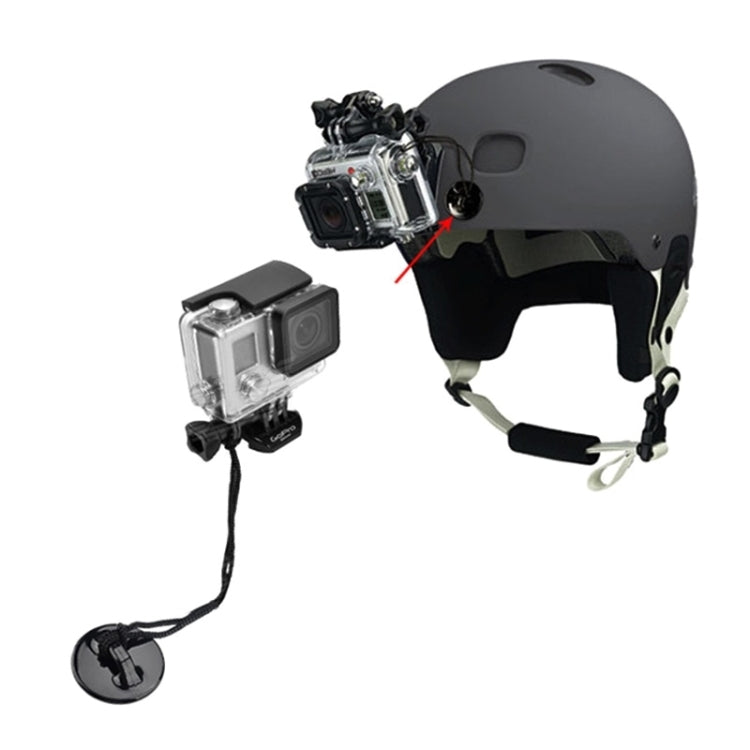 PULUZ Surfing Snowboard Buckle Safety Tethers Strap with VHB Sticker Mount Pad for GoPro Hero12 Black / Hero11 /10 /9 /8 /7 /6 /5, Insta360 Ace / Ace Pro, DJI Osmo Action 4 and Other Action CamerasAction Cameras