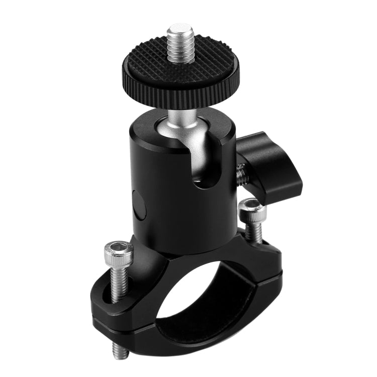 PULUZ Bike Aluminum Handlebar Tripod Ball Head Adapter Mount for DJI, Insta360, GoPro and Other Action Cameras, Ball Head Mount