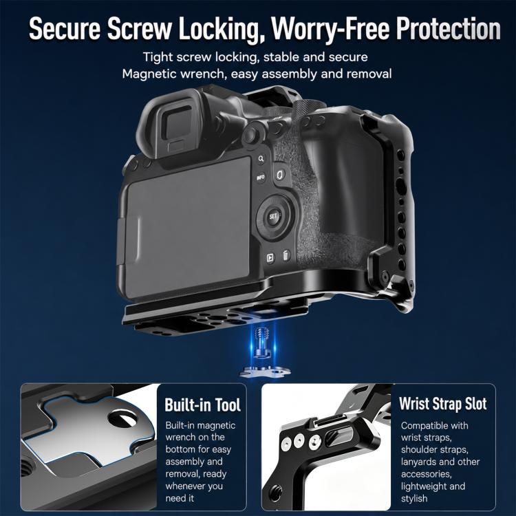 For Canon EOS R6 III PULUZ Live Streaming Camera Cage Expansion Mount Frame, For Canon EOS R6 III