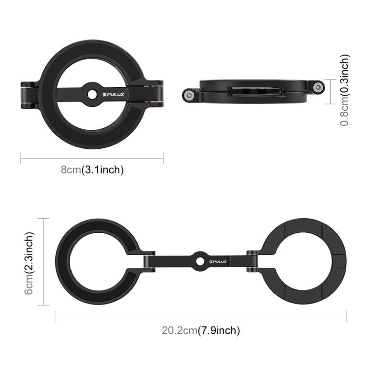 MagSafe Dual-Head Magnetic Folding Phone Holder Bracket, Dual-Head Magnetic Bracket