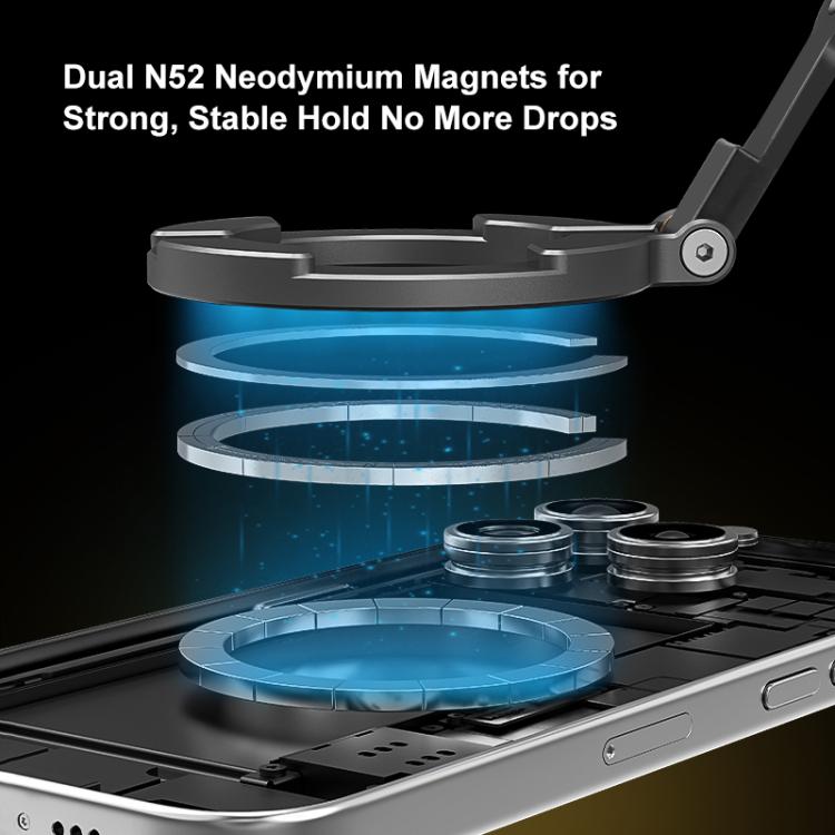 MagSafe Dual-Head Magnetic Folding Phone Holder Bracket, Dual-Head Magnetic Bracket