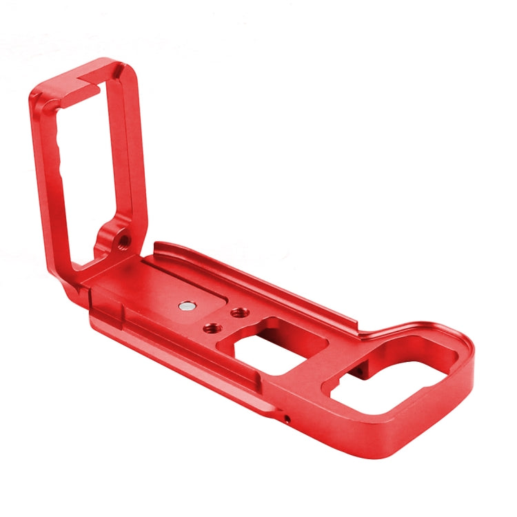 PULUZ 1/4 inch Vertical Shoot Quick Release L Plate Bracket Base Holder for Sony A9 (ILCE-9) / A7 III/ A7R III, For Sony A9 (Red), For Sony A9 (Black)