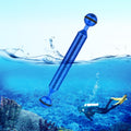 PULUZ  7 inch 18cm Length 20.8mm Diameter Dual Balls Carbon Fiber Floating Arm, Ball Diameter: 25mm, 7 inch Blue, 7 inch Red, 7 inch Black