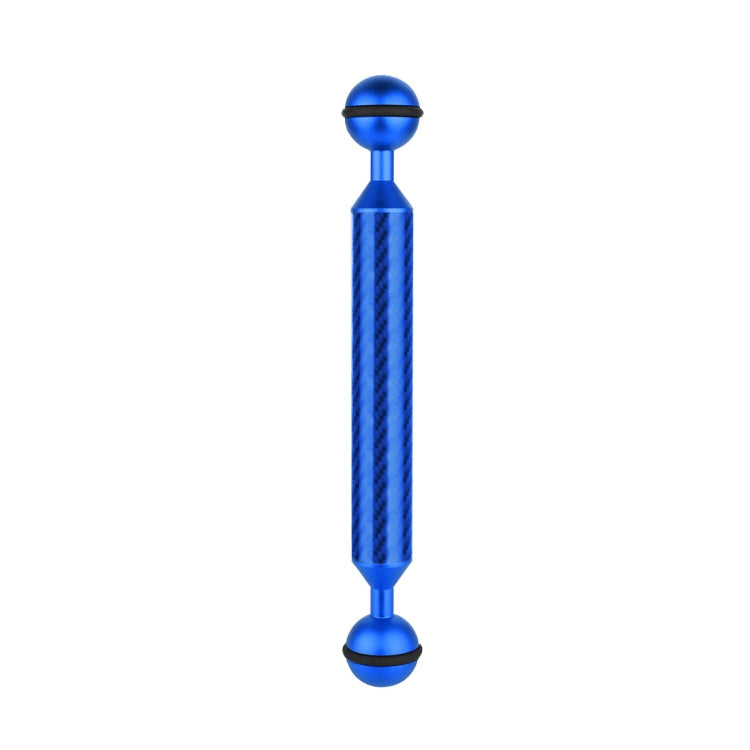 PULUZ  7 inch 18cm Length 20.8mm Diameter Dual Balls Carbon Fiber Floating Arm, Ball Diameter: 25mm, 7 inch Blue, 7 inch Red, 7 inch Black