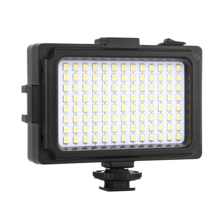 PULUZ Pocket 104 LED 1800LM Vlogging Studio Light with White & Orange Filters for Canon, Nikon, DSLR