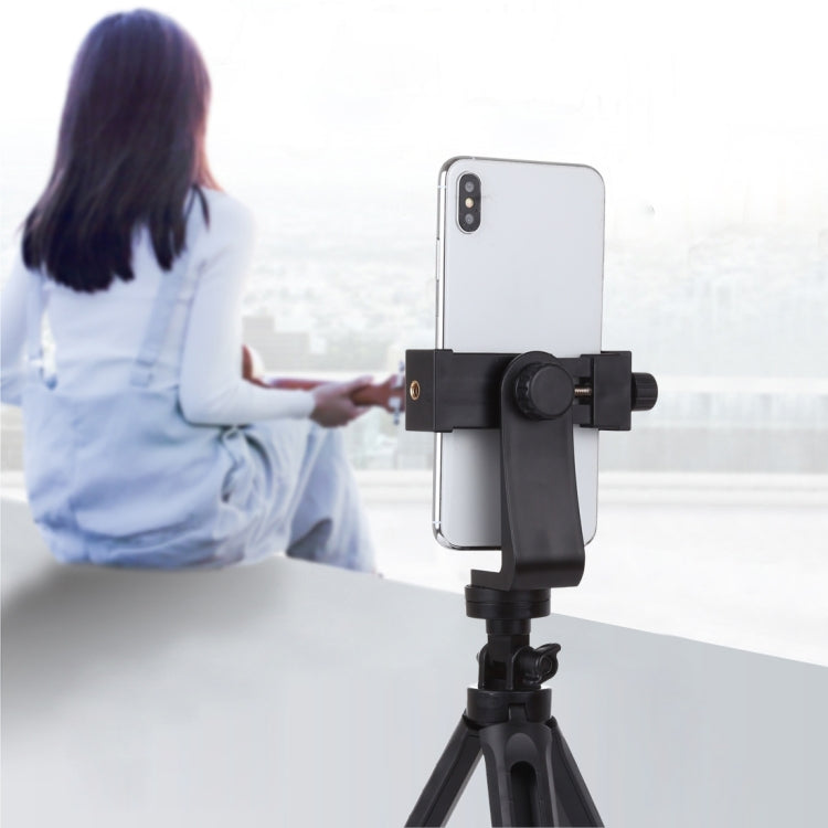 PULUZ 360 Degree Rotating Universal Horizontal Vertical Shooting Phone Clamp Holder Bracket for iPhone, Galaxy, Huawei, Xiaomi, Sony, HTC, Google and other Smartphones, Horizontal Vertical Clamp