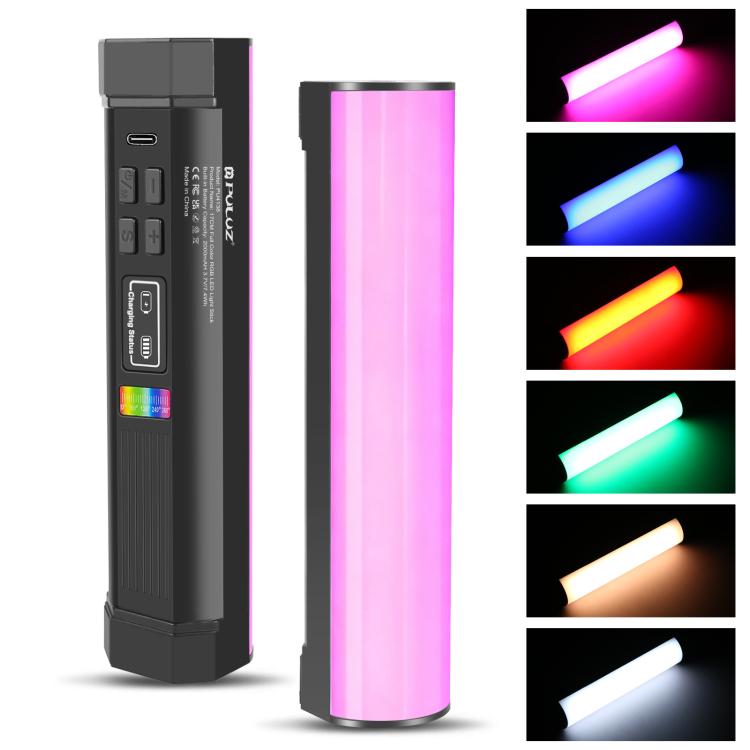 PULUZ 17cm Photo Handheld Full Color RGB Stick Light Magnetic LED Fill Light, 17cm Magnetic LED Fill Light