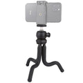 PULUZ Mini Octopus Flexible Tripod Holder with Ball Head for DJI, Insta360, GoPro and Other Action Cameras, SLR Cameras, Cellphone, Size: 25cmx4.5cm, 25cm Tripod