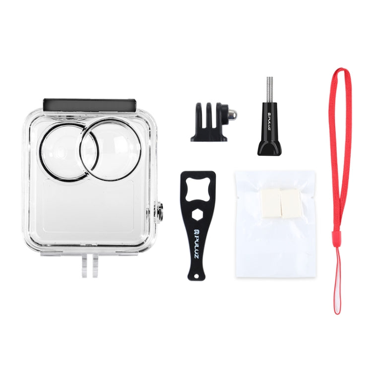 PULUZ 45m Underwater Waterproof Housing Diving Case for GoPro MAX, with Buckle Basic Mount & Screw