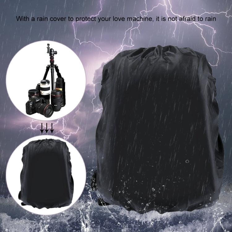 PULUZ Outdoor Portable Waterproof Scratch-proof Dual Shoulders Backpack Handheld PTZ Stabilizer Camera Bag with Rain Cover for Digital Camera, DJI Ronin-SC / Ronin-S (Blue)