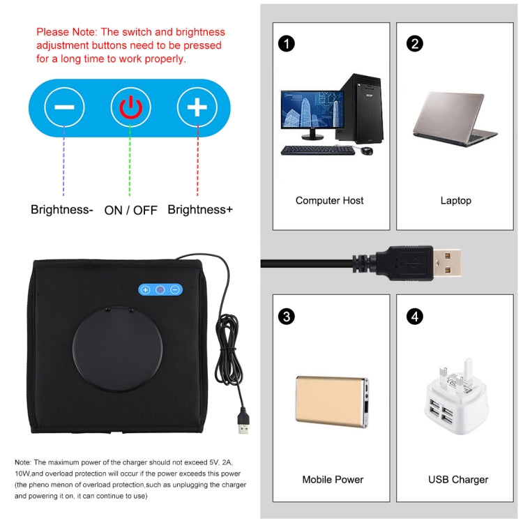 PULUZ 25cm Folding Portable High 97 CRI Ring Light Photo Lighting Studio Shooting Tent Box with 12 Colors Backdrops, Size: 25cm x 25cm x 25cm(Black)
