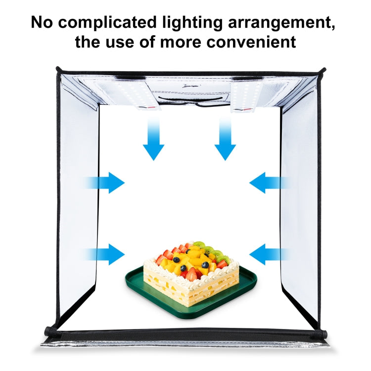 PULUZ 40cm Portable Dimmable Photo Studio Tent Kit with 6 Backdrops (US Plug)