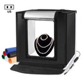 PULUZ 40cm Folding Portable White Light Dimmable Photo Lighting Studio Shooting Tent Box Kit with 6 Colors (Black, Orange, White, Red, Green, Blue) Backdrops, 40cm Box(UK/AE), 40cm Box(US), 40cm Box(UK), 40cm Box(EU), 40cm Box(AU)