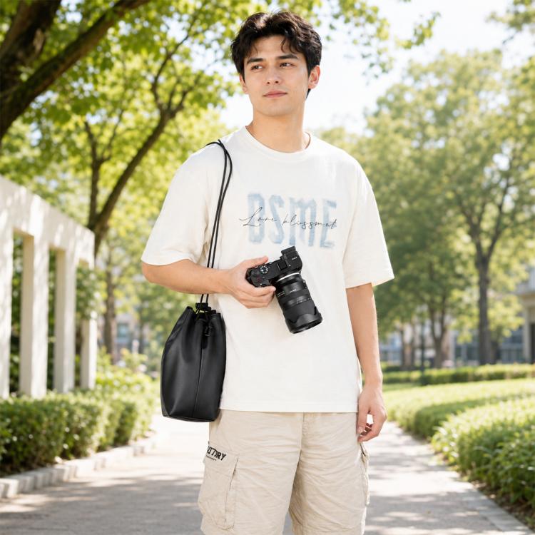 PULUZ Camera Protective Inner Bag Thick Padded Carrying Pouch with Shoulder Strap for Mirrorless & DSLR Cameras, Size: S, Size: S