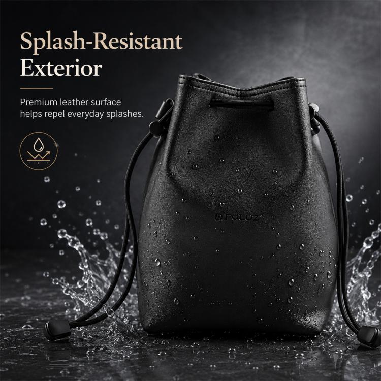 PULUZ Camera Protective Inner Bag Thick Padded Carrying Pouch with Shoulder Strap for Mirrorless & DSLR Cameras, Size: L, Size: L