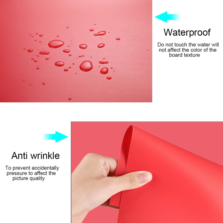 PULUZ Photography Background PVC Paper Kits for Studio Tent Box, Size: 121cm x 58cm, Backdrop 60cm(Blue), Backdrop 60cm(Red), Backdrop 60cm(B), Backdrop 60cm(Y), Backdrop 60cm(W)