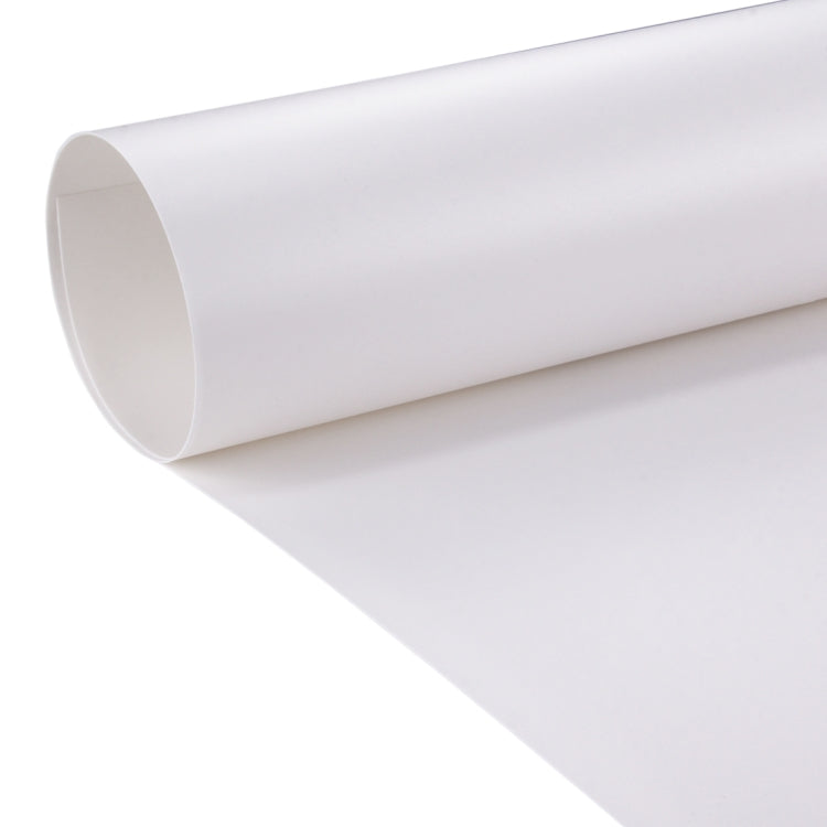 PULUZ Photography Background PVC Paper Kits for Studio Tent Box, Size: 156cm x 80cm, Backdrop 80cm(Orange), Backdrop 80cm(White)
