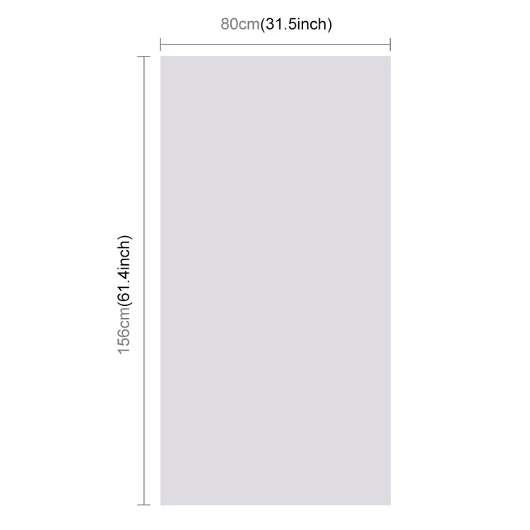 PULUZ Photography Background PVC Paper Kits for Studio Tent Box, Size: 156cm x 80cm, Backdrop 80cm(Orange), Backdrop 80cm(White)