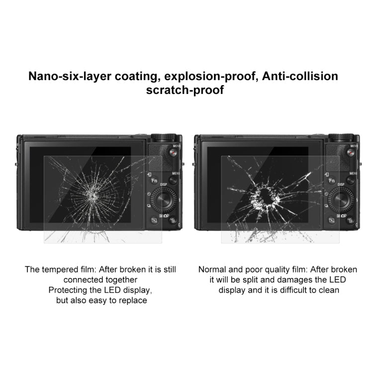 PULUZ 2.5D 9H Tempered Glass Film for Sony  Alpha 9 III, For Sony Alpha 9 III
