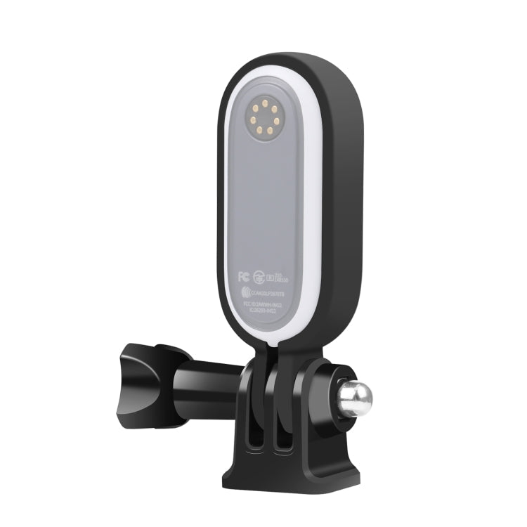 PULUZ Plastic Protective Frame Mount Cage with Tripod Base Adapter for Insta360 GO 2(Black)