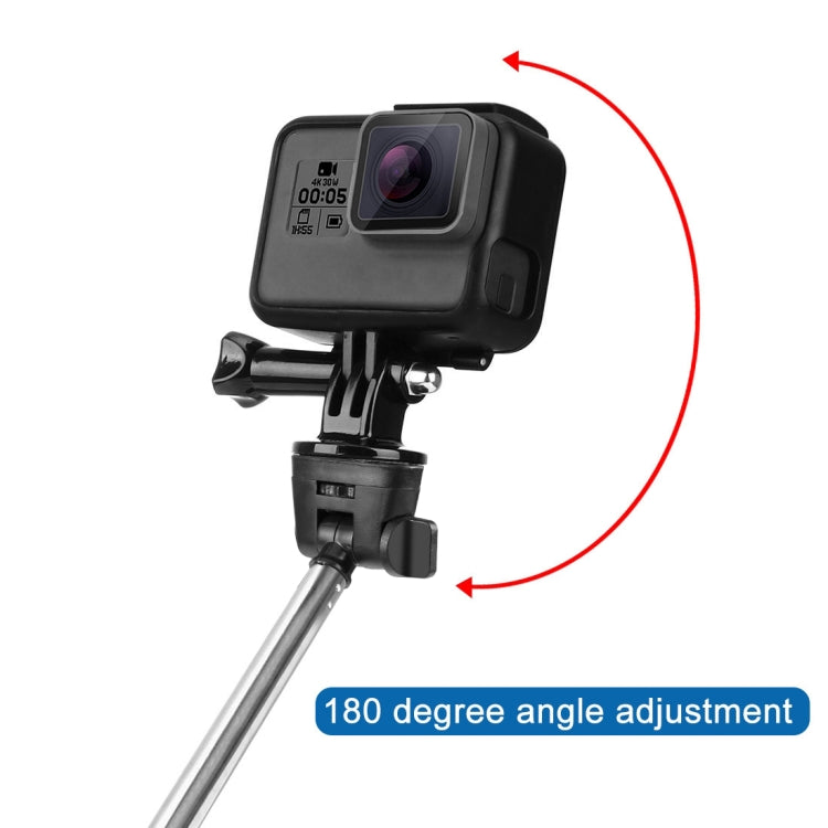 PULUZ Extendable Selfie Monopod for GoPro Hero12 Black / Hero11 /10 /9 /8 /7 /6 /5, Insta360 Ace / Ace Pro, DJI Osmo Action 4, Length: 22.5-80cm