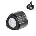 PULUZ 40m Underwater LED Fill Light, 1000LM for GoPro HERO12/11/10/9 & Action Cameras (Black)