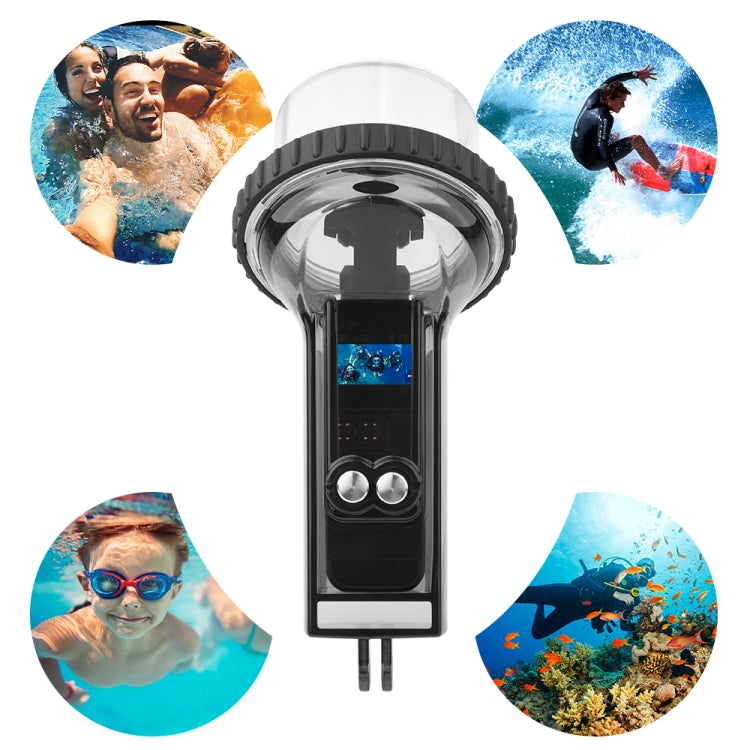 PULUZ 60m Underwater Waterproof Housing Diving Case Cover for DJI Osmo Pocket 2(Black)