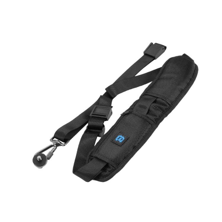 PULUZ Quick Release Anti-Slip Soft Pad Nylon Single Shoulder Camera Strap with Metal Hook for SLR / DSLR Cameras
