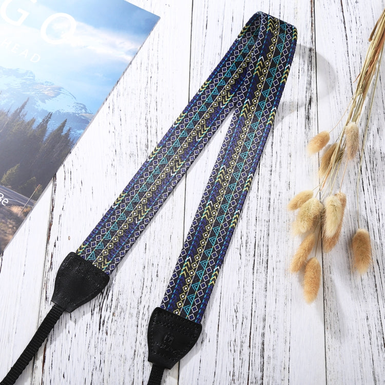 PULUZ Retro Ethnic Style Multi-color Series Shoulder Neck Strap Camera Strap for SLR / DSLR Cameras, Ethnic 7, Ethnic 8