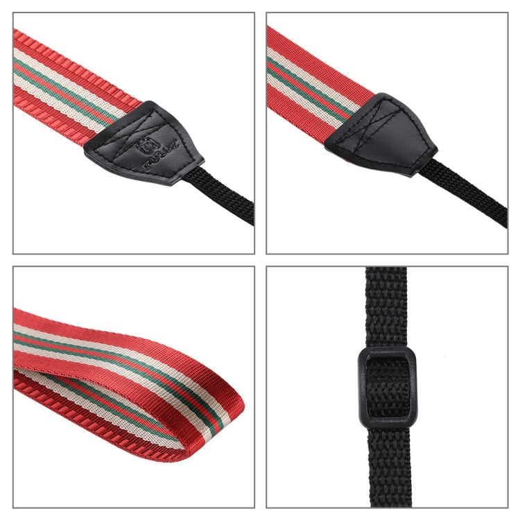PULUZ Stripe Style  Series Shoulder Neck Strap Camera Strap for SLR / DSLR Cameras, Stripe 4, Stripe 3, Stripe 2, Stripe 1, Stripe 10, Stripe 9, Stripe 8, Stripe 7, Stripe 6, Stripe 5