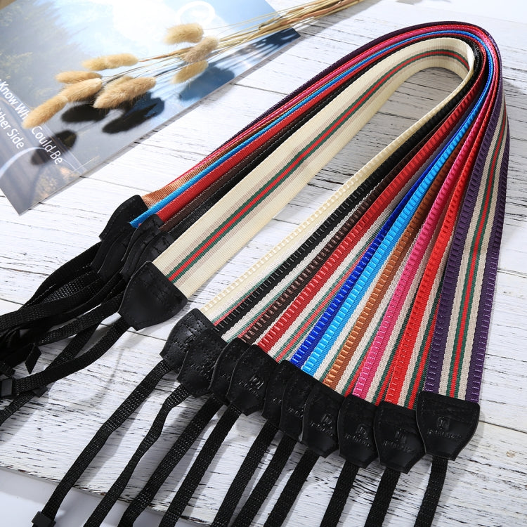PULUZ Stripe Style  Series Shoulder Neck Strap Camera Strap for SLR / DSLR Cameras, Stripe 4, Stripe 3, Stripe 2, Stripe 1, Stripe 10, Stripe 9, Stripe 8, Stripe 7, Stripe 6, Stripe 5