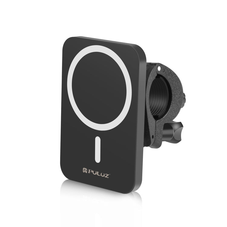 PULUZ 15W Magnetic Qi Wireless Charger Vlogging Phone Clamp Holder(Black)