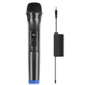 PULUZ UHF Wireless Dynamic Microphone with LED Display(Black)