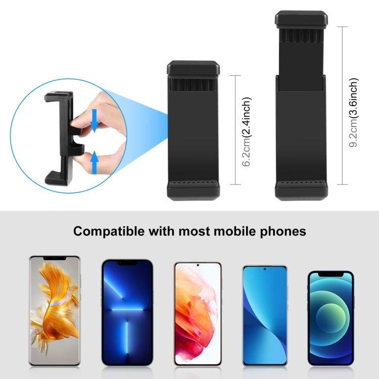PULUZ Mini VLOG Live Stabilizer Stand Tripod with Phone Clamp for Smartphones (Blue)