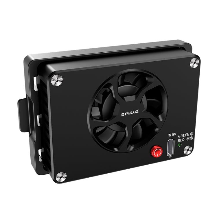 PULUZ Camera Cooling Fan Semiconductor Radiator for Sony / Canon / FUJIFILM / Nikon Cameras (Black)