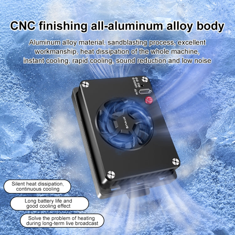 PULUZ Camera Cooling Fan Semiconductor Radiator for Sony / Canon / FUJIFILM / Nikon Cameras (Black)
