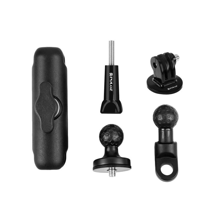 PULUZ Motorcycle Holder Mirror Base Hole Fixed Mount for GoPro and Other Action Cameras, Mirror Base Hole Mount