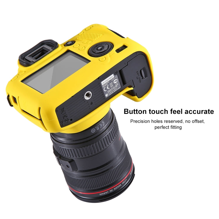 PULUZ Soft Silicone Protective Case for Canon EOS 6D, For Canon 6D
