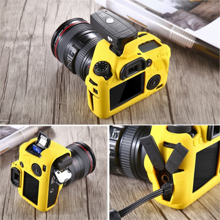 PULUZ Soft Silicone Protective Case for Canon EOS 6D, For Canon 6D