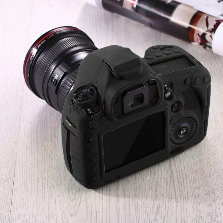 PULUZ Soft Silicone Protective Case for Canon EOS 5D Mark III / 5D3(Black)