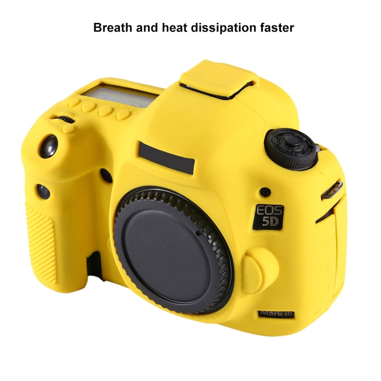 PULUZ Soft Silicone Protective Case for Canon EOS 5D Mark IV, For Canon 5D Mark IV, For Canon 5D4
