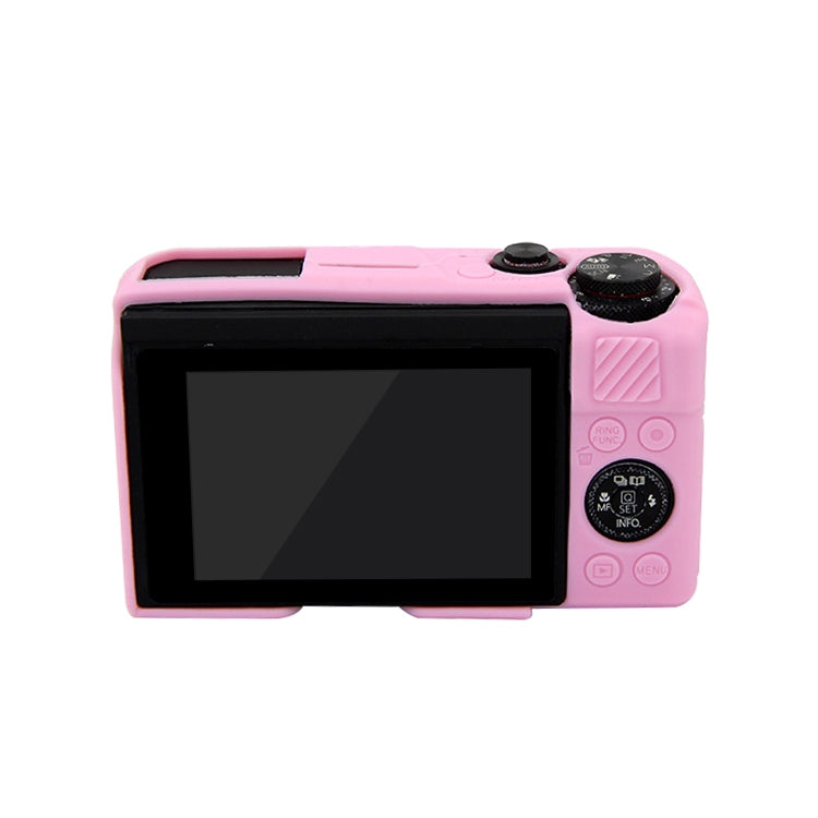 PULUZ Soft Silicone Protective Case for Canon EOS G7 X Mark II(Pink)