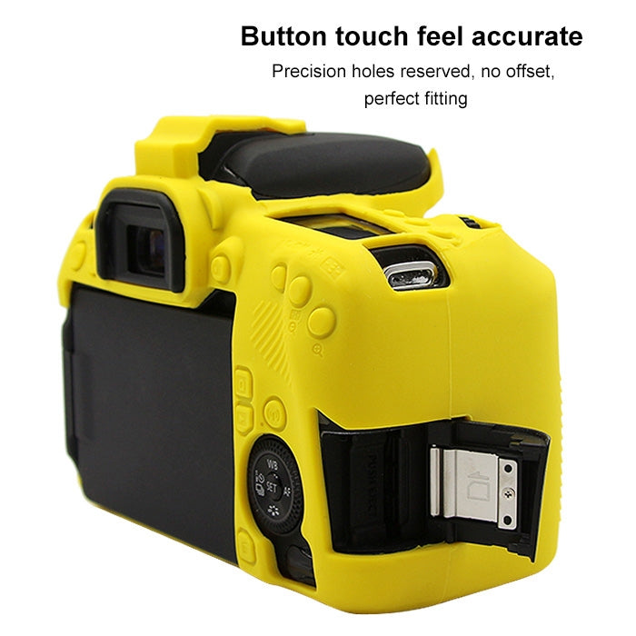 PULUZ Soft Silicone Protective Case for Canon EOS 77D, For Canon 77D