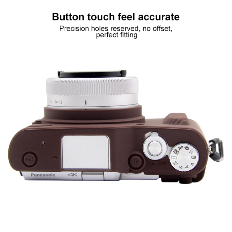 PULUZ Soft Silicone Protective Case for Panasonic Lumix GF10, For Panasonic Lumix GF10