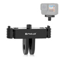 For GoPro HERO13 Black  PULUZ Magnetic Quick Release Base Mount, For GoPro HERO13 Black / MAX2 (Black), For GoPro HERO13 Black (Black Red)