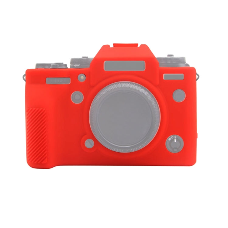 PULUZ Soft Silicone Protective Case for Fujifilm X-T4(Red)