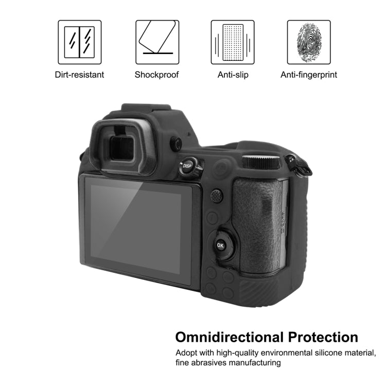 PULUZ Soft Silicone Protective Case for Nikon Z6 II, For Nikon Z6 II