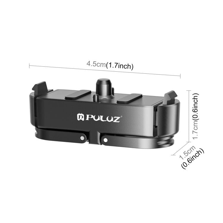 For GoPro HERO13 Black PULUZ Magnetic Quick Release Metal Base, For GoPro HERO13 Black / MAX2