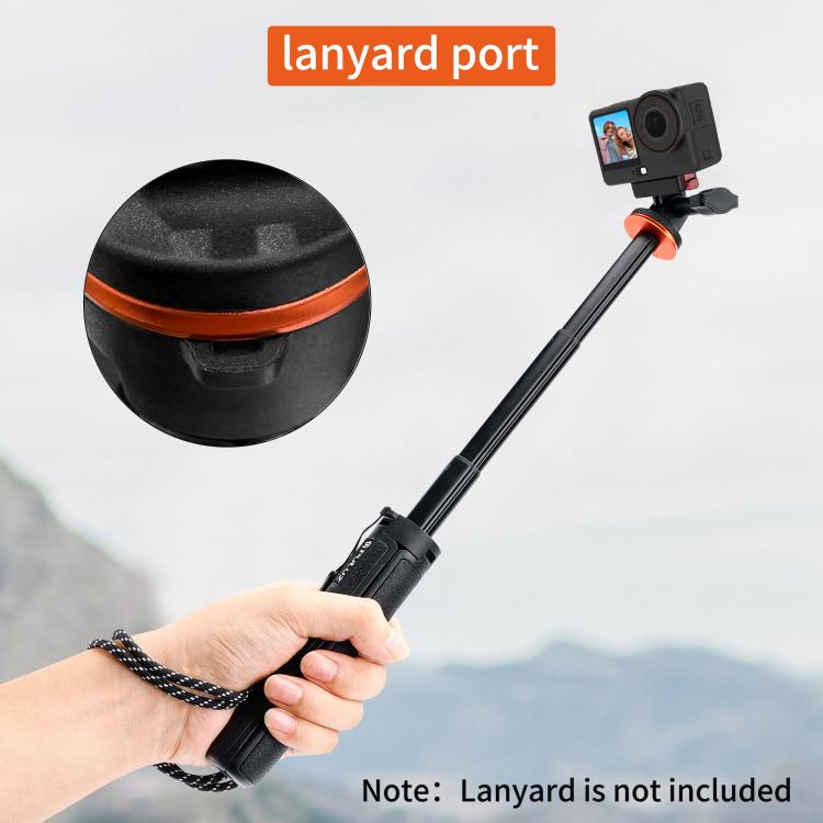 PULUZ Action Camera Extension Tripod Selfie Stick Stand for GoPro, Action Camera Tripod