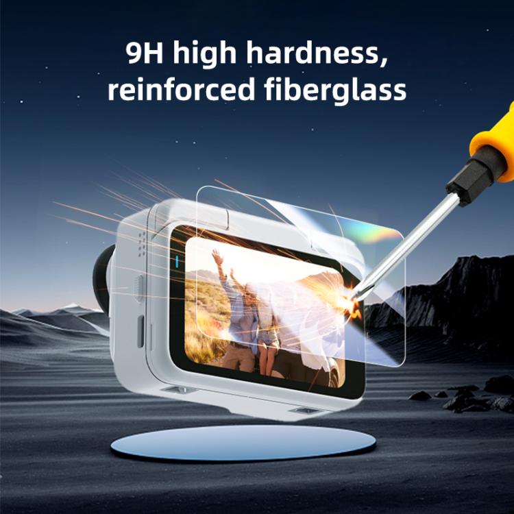For Insta360 GO Ultra PULUZ 2 in 1 Screen + Lens Tempered Glass Film, For Insta360 GO Ultra